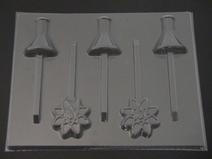 3557 Science Chocolate or Hard Candy Lollipop Mold